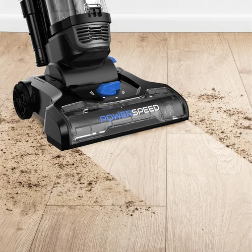 Vista 2 de Eureka PowerSpeed Aspiradora Vertical Ligera para Alfombras y Pisos Duros, Potente Aspiradora Vertical sin Bolsa para el Hogar con Mascotas, Azul