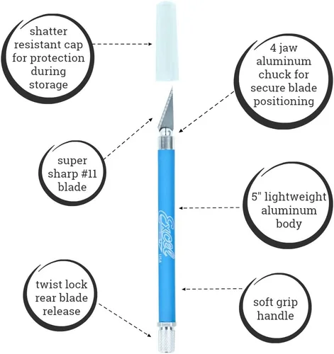 Vista 4 de Navaja de agarre Excel con tapón de seguridad