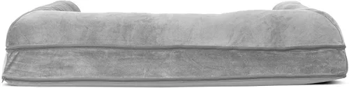 Vista 189 de Furhaven - Cama ortopédica para perros, estilo sofá, acolchada, con funda extraíble y lavable, color gris hierro, tamaño jumbo plus (XXL)
