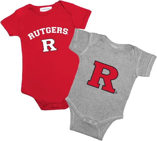 Vista 27 de Two Feet Ahead Paquete de 2 mamelucos para bebé, recién nacidos, tallas con licencia 0-3M, 6M, 12M, 18M