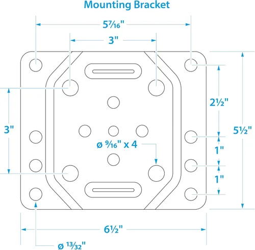 Vista 7 de Seachoice Gato de remolque plegable, 22-7/8 pulgadas, elevación máxima de 1500 libras.