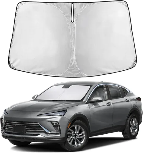Vista 116 de EcoNour - Parasol plegable para parabrisas de Toyota Tacoma 2016-2025 2026, accesorios para camioneta de 2 puertas y 4 puertas, protector de visera