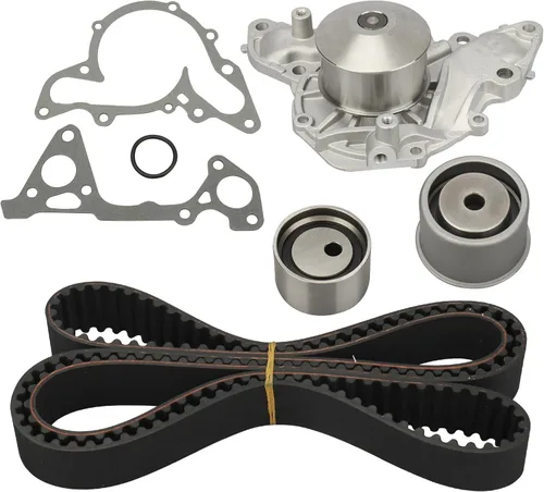 Vista 24 de IRONTEK Kit de correa dentada con bomba de agua para Mazda Miata 1994-2005, 1994-1995 para Mazda MX-3, 1995-1998 para Mazda Protege, 1995-1997