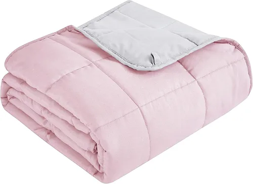 Vista 56 de Topcee - Manta con peso (3 libras, 36 x 48 pulgadas), refrescante, para dormir, perfecta para 20 a 40 libras, manta transpirable de tamaño de manta
