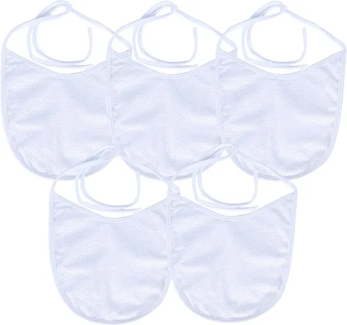 Vista 13 de Funda de traqueotomía transpirable con capa de filtro y correas ajustables, protector de estoma de cuello poscirugía de malla suave para adultos