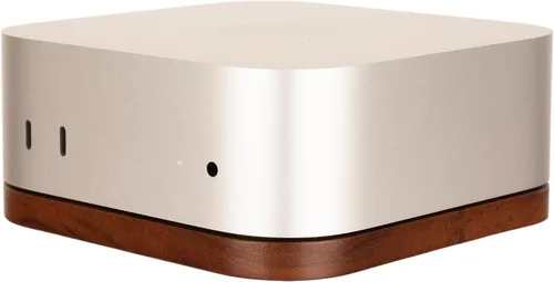 Vista 8 de Soporte Mac mini para M4 M5 M6, soporte de escritorio de Plata – M4/M5/M6 + filtros de polvo