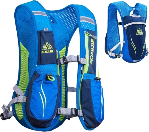 Vista 13 de JEELAD Running Hydration Vest Trail Backpack for Women and Men Jogging Trail Race Marathon Cycling Hiking