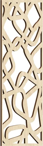 Vista 122 de Ekena Millwork WALW10X25X0250ACMRO Acme - Paneles decorativos de pared de madera con calado, 9 3/8 pulgadas de ancho x 24 3/8 pulgadas de alto