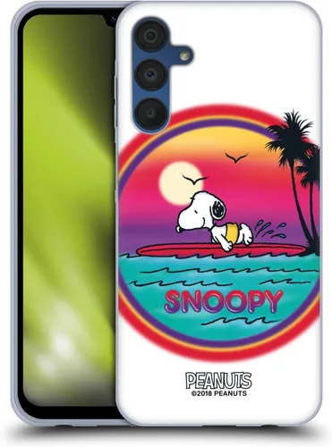 Vista 153 de Head Case Designs Officially Licensed Peanuts Beach Surf Snoopy Boardwalk Airbrush Gel Case [Military Grade Protection] Compatible with Google Pixel
