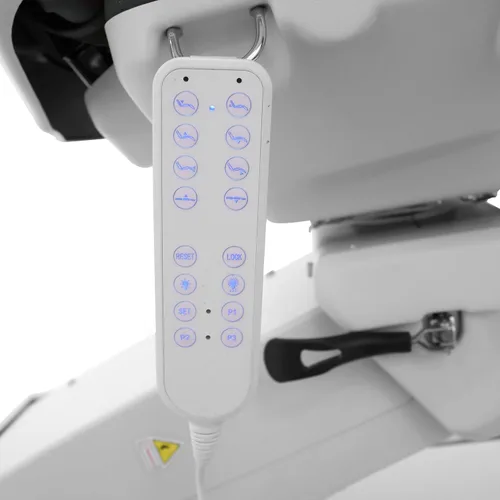 Vista 9 de SKINACT Venice Electric Medical Spa Silla/mesa de tratamiento con giratorio (gris)