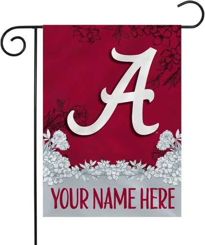 Vista 97 de Rico Industries Bandera de jardín personalizada estándar/primaria de la NCAA