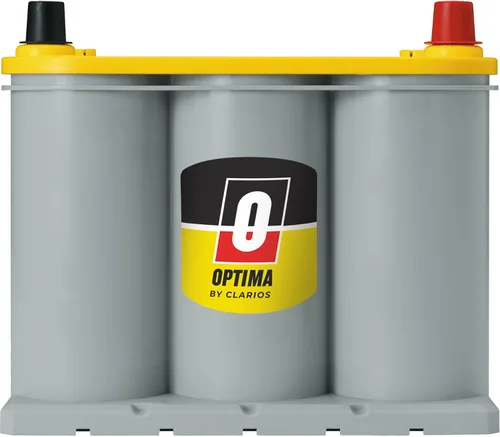 Vista 3 de Baterías de doble uso con superficie de color amarillo Optima Batteries 8040-218, D 35.