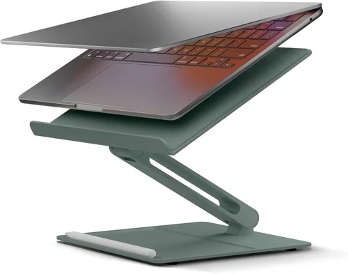 Vista 9 de Native Union - Soporte de escritorio para laptop de altura ajustable ergonómico – Compatible con MacBook Air/Pro, iPad, Dell, HP, Lenovo, Microsoft