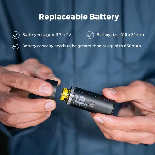 Vista 9 de FLEXTAILGEAR Bomba de Aire Zero para Inflables, Bomba de Aire Eléctrica Ultra-Mini de 1.2 oz Bomba Portátil para Colchón de Aire, Bomba de Aire