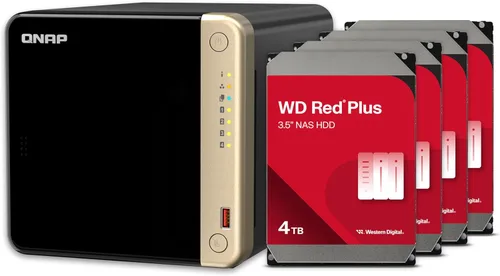 Vista 20 de QNAP TS-264-8G-US NAS de escritorio de alto rendimiento de 2 bahías con procesador Intel Celeron Quad-Core, ranuras PCIe M.2 y conectividad de red