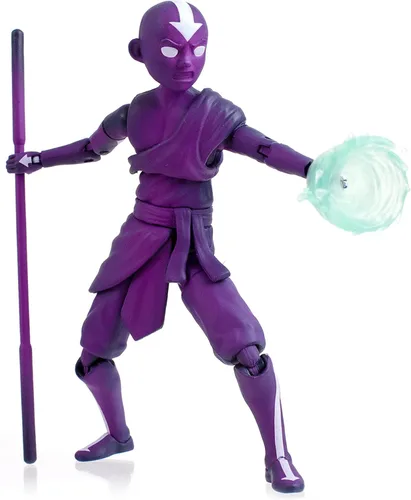 Vista 2 de Avatar: The Last Airbender Cosmic Energy Aang - Figura de acción The Loyal Subjects BST AXN de 5 pulgadas