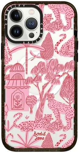 Vista 161 de CASETiFY Impact - Funda para iPhone 13 [Probada contra caídas de grado militar 4X / Protección contra caídas de 8.2 pies / Compatible con Magsafe]