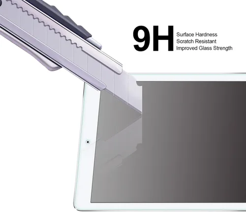 Vista 4 de Supershieldz Diseñado para Apple iPad Air 2 y iPad Air 1 (9.7 pulgadas) (no compatible con iPad Air 3), protector de pantalla de vidrio templado