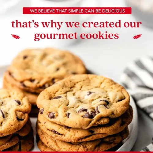 Vista 4 de Latas de galletas frescas y horneadas para regalar de David´s Cookies.