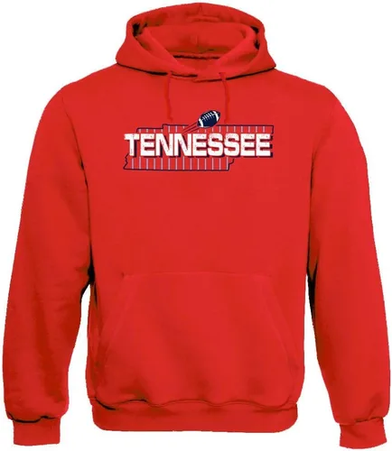 Vista 59 de Xtreme Apparrel Team Field Map Men's Hoodie Sweatshirt for Football Fans