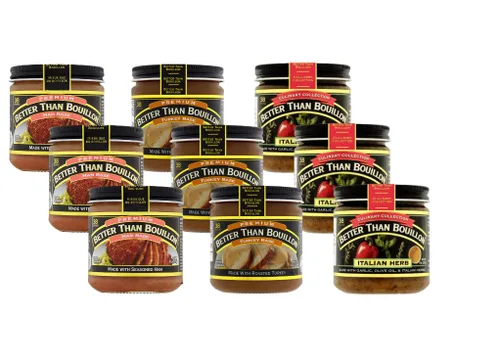 Vista 9 de Better than Bouillon Base de carne asada prémium y base de pollo asado frascos de 8 onzas (paquete de 2)