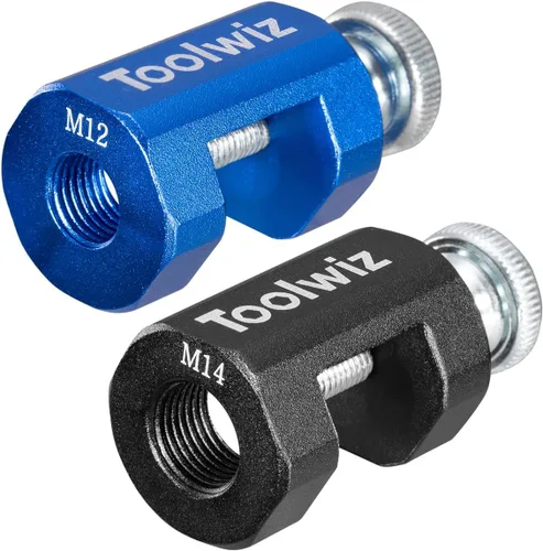 Vista 11 de Herramienta Toolwiz para hueco de bujías con medidor de sensor de 32 hojas de acero, herramienta de separación para la mayoría de bujías roscadas