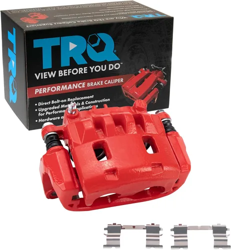 Vista 362 de TRQ Pinza de freno delantera izquierda con soporte lado del pasajero compatible con Ford Expedition Lincoln Navigator 2003-2006
