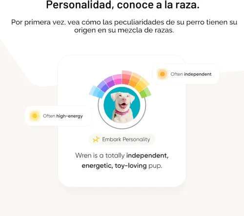 Vista 5 de Kit de identificación de raza Embark - Kit de prueba de ADN para perros más preciso - 99% de precisión en la ascendencia de raza para perros de raza