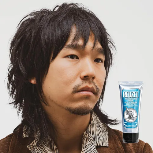 Vista 3 de Reuzel - Pasta de peinado mate, sujeción flexible, 3.38 onzas