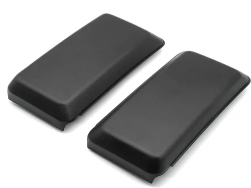 Vista 3 de KEWISAUTO Almohadillas protectoras de parachoques delantero para Ford F-150, tapones de parachoques negros para Ford F150 2018 2019 2020