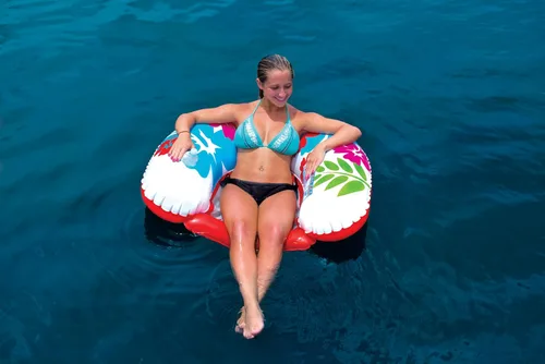 Vista 3 de Wow Sports - U-Float Pool Lounge - Water Float for Relaxing at Lake - Perfect for River Tubing