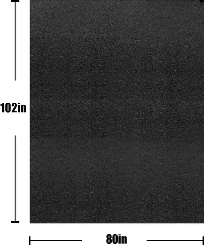 Vista 2 de LINLA Tapete de aceite absorbente de alta calidad que contiene líquido para garaje de 8.5 x 6.6 pies, reutilizable, lavable, protege el suelo