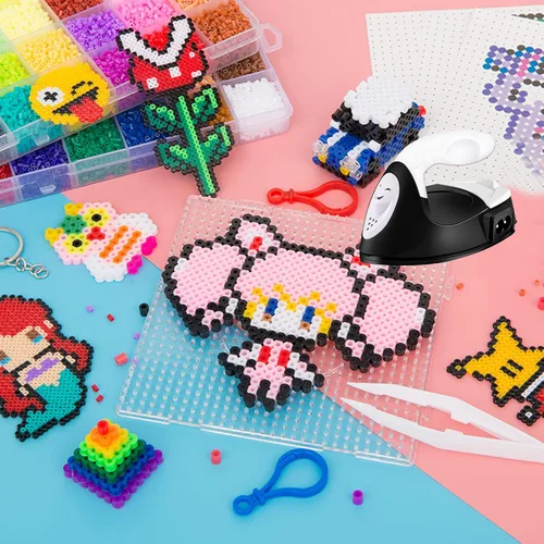 Vista 5 de Mini prensa de calor de hierro pequeño, máquina portátil de prensa de calor, mini plancha para manualidades con base de carga, accesorios