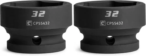 Vista 10 de Capri Tools Zócalo de impacto rechoncho de 0.394 in, accionamiento de 1/2", 6 puntos, métrico, CP55410