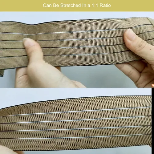Vista 5 de Vendaje elástico Piezas de repuesto Envoltura elástica Banda Banda Elastica Lipo Pad Band Beauty Machine Accesorios 3 Tamaño 10 pcs Tan Elitzia