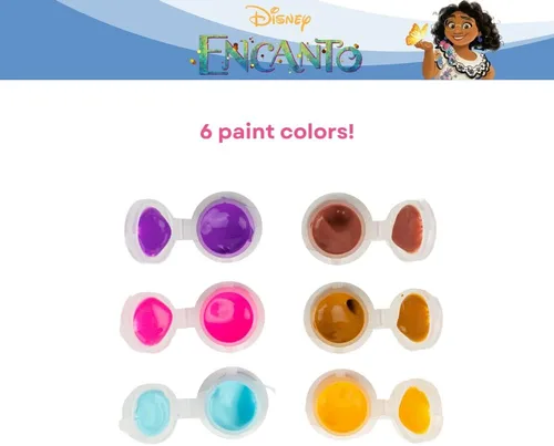 Vista 3 de Disney Encanto DIY Pinta tus propias figuritas Artes y Manualidades Set para Niñas