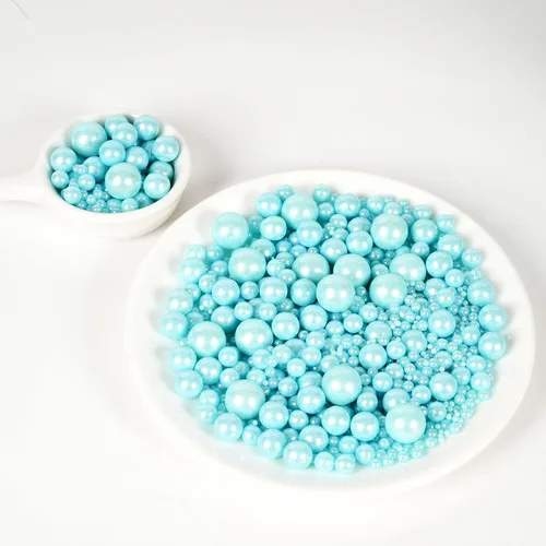 Vista 6 de KASVAN Gránulos de azúcar negro perla - Perlas de caramelo comestibles 130g/4.58 Oz, tamaño mixto, decoración de pasteles para hornear, coberturas