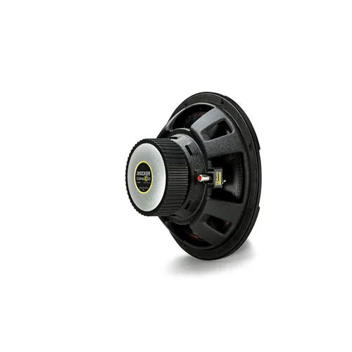 Vista 4 de Kicker 44CWCS124 CompC 12 "600 Watt Single 4-Ohm Subwoofer de audio para coche Sub CWCS124
