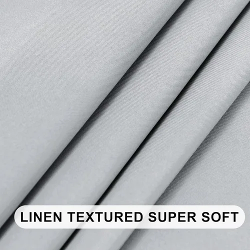 Vista 85 de DWCN Cenefa de cocina para ventanas, cortina de baño/sótano para tratamiento de ventanas, cortinas cortas de 18 pulgadas, 1 panel, 52 x 18 pulgadas