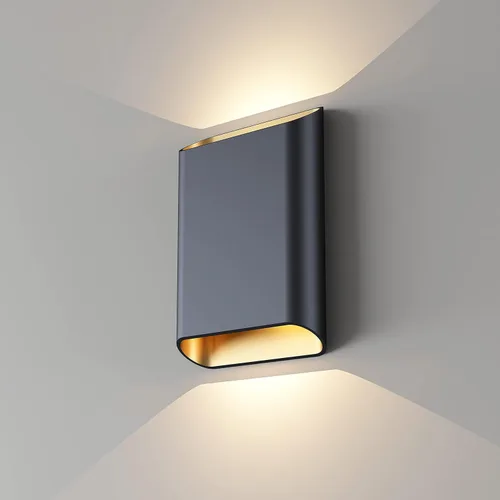 Vista 8 de Luces LED de pared para exteriores, apliques regulables de 15.5 W, IP65 impermeables para porche, lámparas de pared modernas arriba y abajo, lámpara