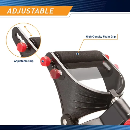 Vista 3 de Marcy Desarrollador/Fortalecedor de Muñeca y Antebrazo Equipo de Gimnasio en Casa - Cuña Multicolor, 9x4x1 pulgadas