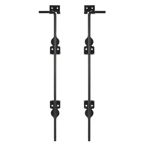 Vista 9 de Perno de caña de 12 pulgadas, resistente para barra de caída de puerta, cierre de tierra para vallas de madera, puertas de metal, pasador de caída