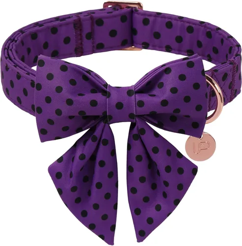 Vista 42 de Collar patriótico para perro con pajarita, collar de perro con lazo del 4 de julio, collar de bandera estadounidense para cachorros, machos Estrella