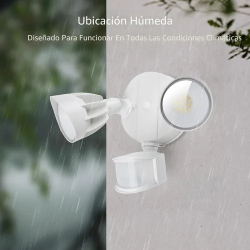 Vista 8 de Philips - Luz de seguridad LED de 44 W y 4200 lm para exteriores con sensor de movimiento PIR, luz de inundación de 5000 K, resistente al agua