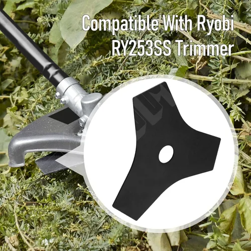Vista 7 de AC04105 - Juego de 2 cuchillas de repuesto de acero reversible de 8 pulgadas para corte de cepillo Tri-Arc compatibles con Ryobi para Mdoels