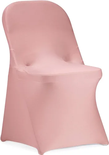 Vista 33 de Funda de silla Peomeise plegable, de elastano elástico para bodas, fiestas, banquetes, eventos