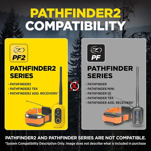 Vista 8 de Dogtra Pathfinder 2 - Collar con rastreador GPS + contacto mejorado de titanio, 9 millas, luz LED, sin tarifas mensuales, impermeable, control