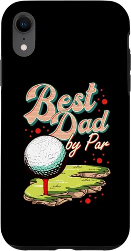 Vista 8 de iPhone 15 Best Dad By Par Golf Golfer Golfing Cute Funny Fan Gag Case