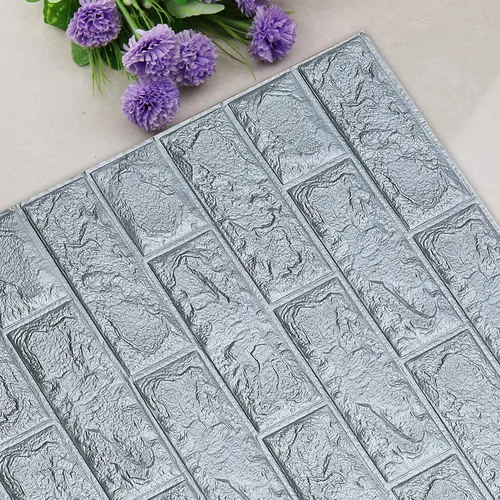 Vista 11 de UNICOO - Paneles de pared 3D autoadhesivos con efecto ladrillos reales para decoración de pared de habitación de niños, sala de estar, TV, 116 pies