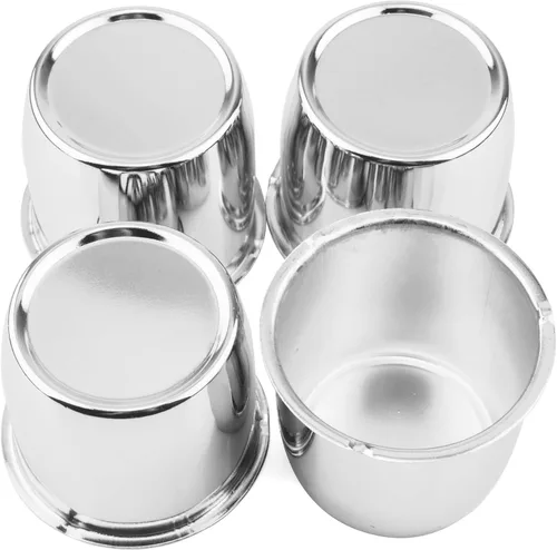 4 tapas centrales de rueda de remolque de 2.64 pulgadas para llantas de ruedas de 2.64 pulgadas con orificio central para camión, remolque, RV, SUV,